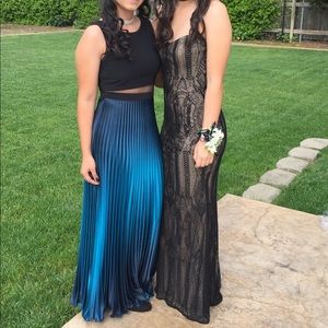 Ombré blue prom dress‼️